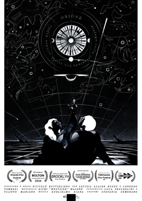 Stargazing. A dialogue on creation between serial silence-killers